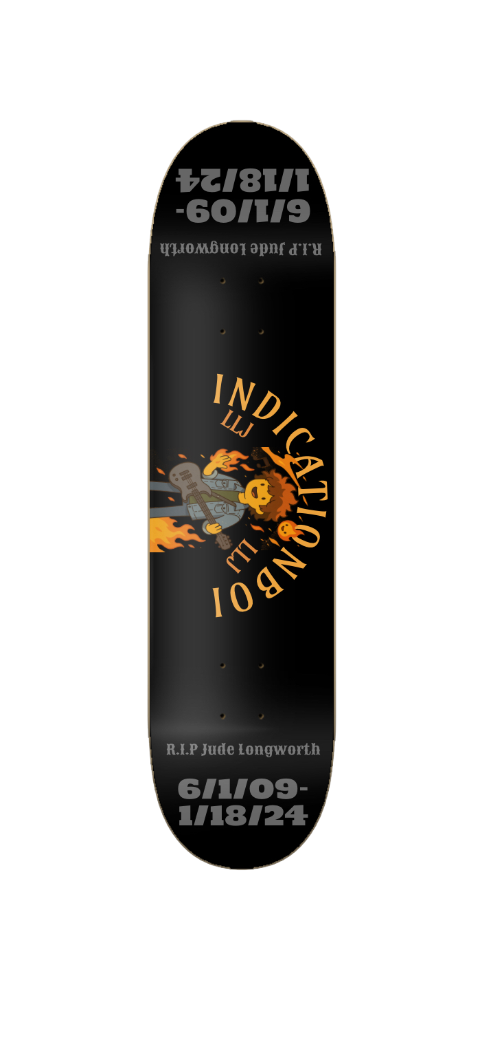 Jude's Board(black & orange)